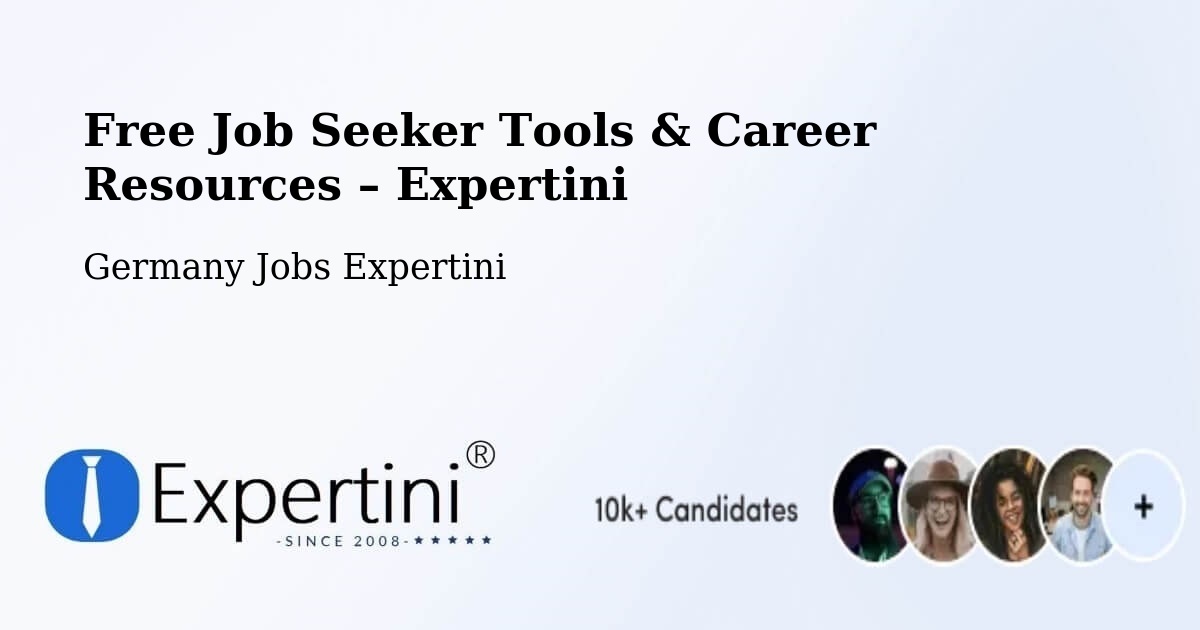 Free Job Seeker Tools & Career Resources – Rheinstetten - Rheinstetten, Germany Jobs Expertini