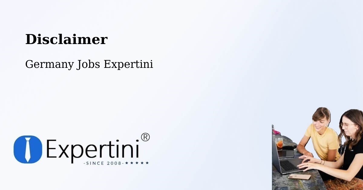 Disclaimer – Rheinstetten - Germany Jobs Expertini